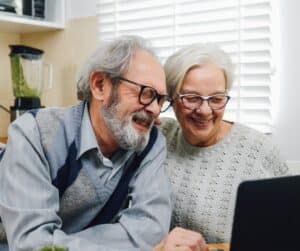 couple planning for retirement